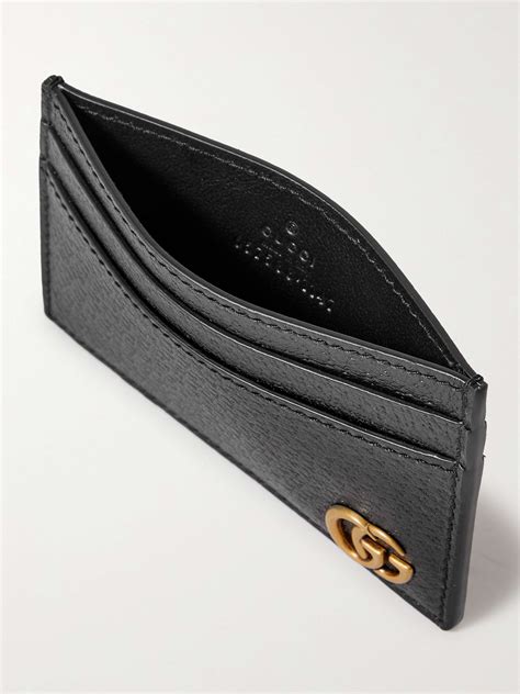 mens designer card holder gucci|Gucci card holder men's selfridges.